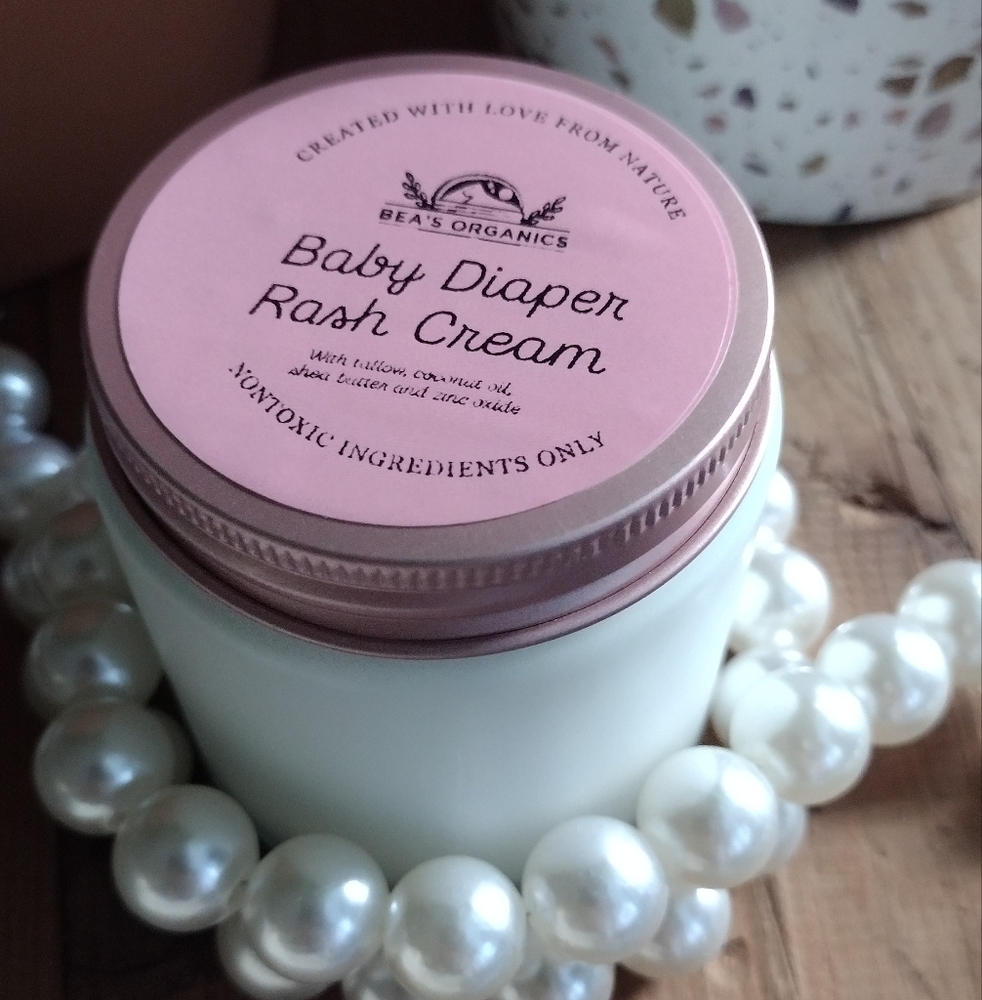 Gentle Baby Diaper Rash Cream _ Organic Ingredients
